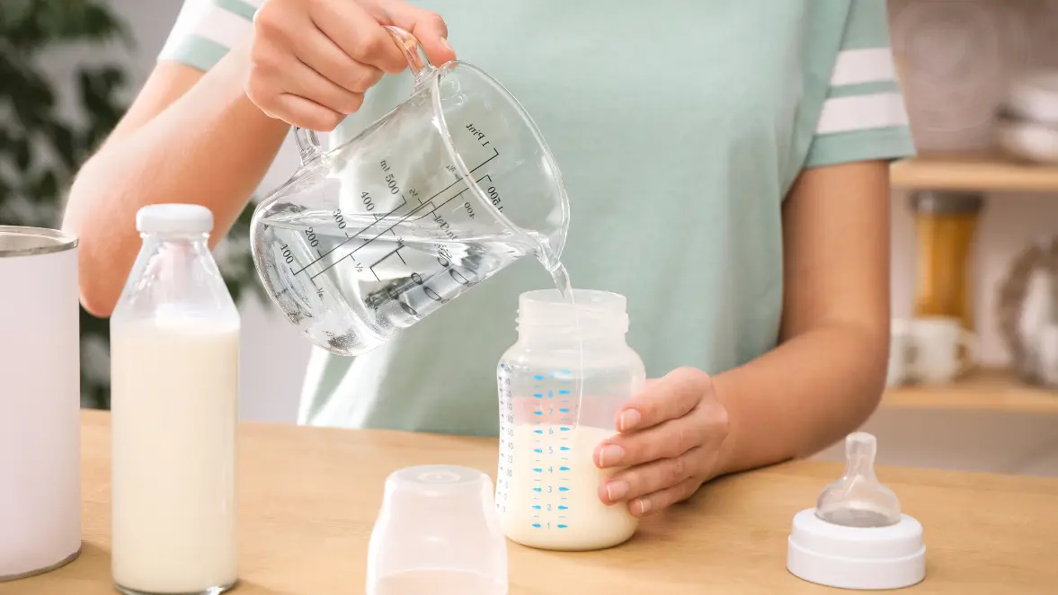 Mixing Baby Formula