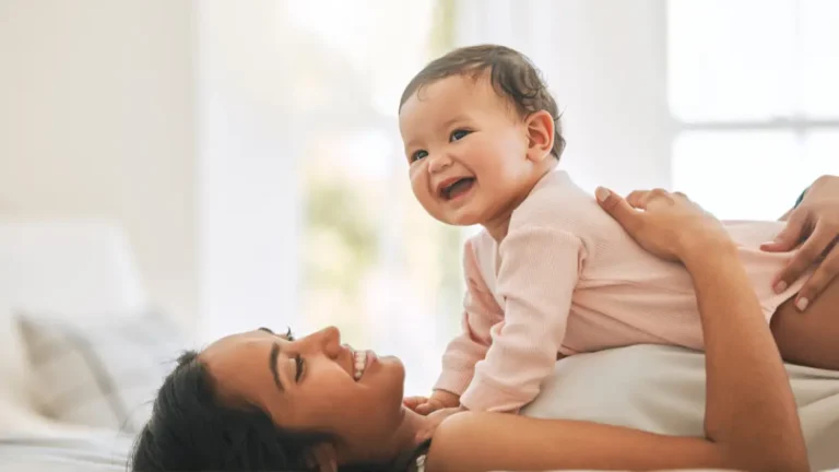 Tummy Time on Parent or Caregiver 