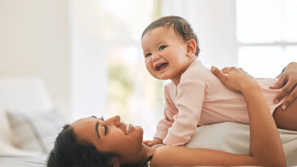 Tummy Time on Parent or Caregiver 