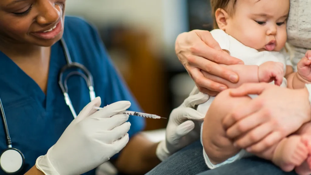 Vaccination schedules for babies & toddlers.