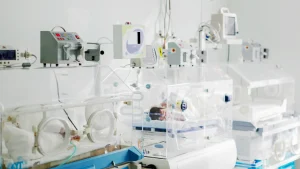 The state-of-the-art Level III NICU at Borneo Hospital in Thane, equipped with advanced neonatal incubators and monitoring systems.