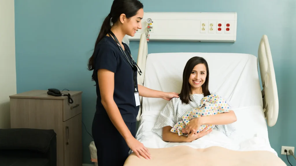 Post-Birth Recovery After Natural Delivery