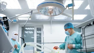 An gynaecological laparoscopy specialist at borneo hospital.